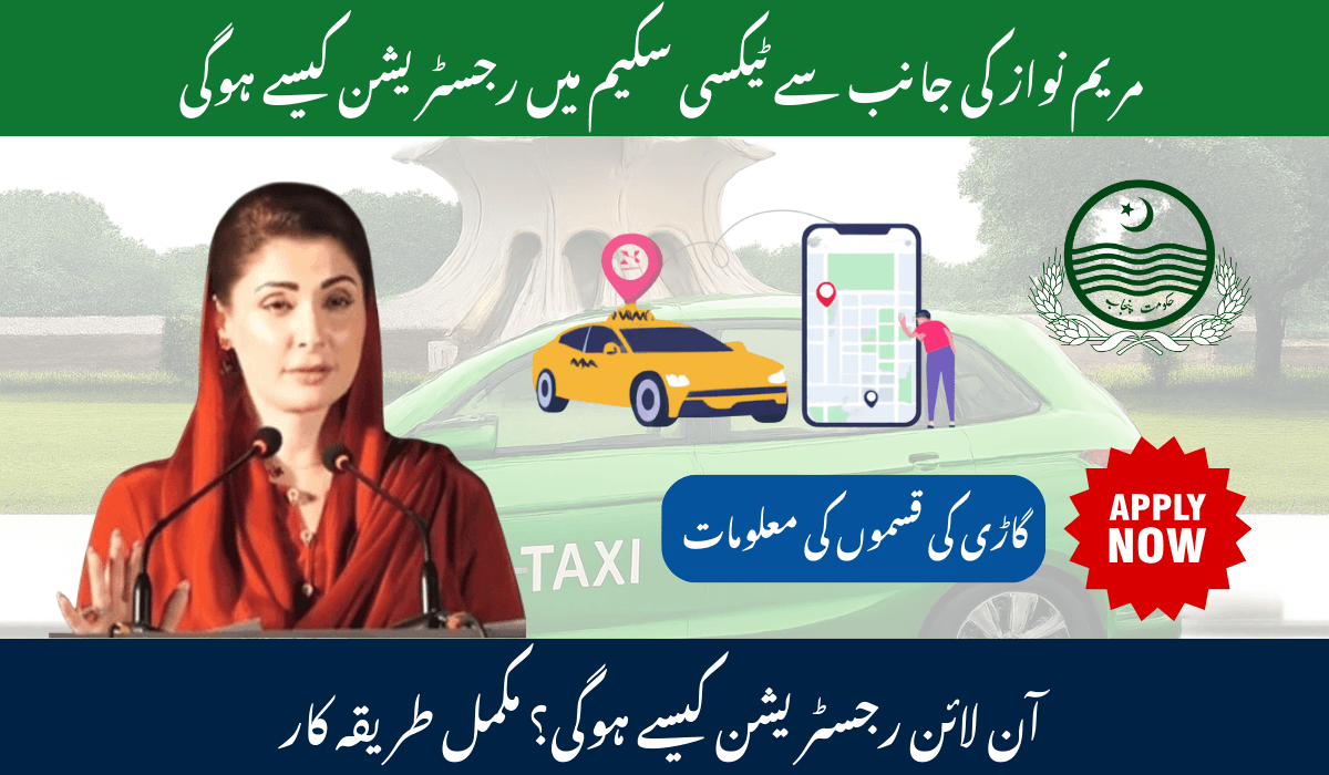 Apply for CM Punjab E-Taxi Scheme