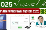 Withdraw BISP 8171 Cash Payment from ATM