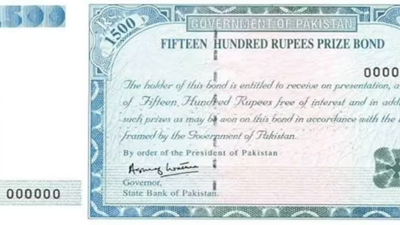 Rs1500 Prize Bond Draw Winners November 2025 Announced