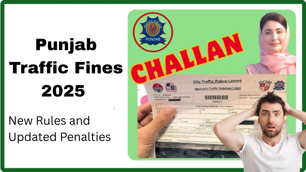 Punjab Traffic Fines 2025: New Rules and Updated Penalties
