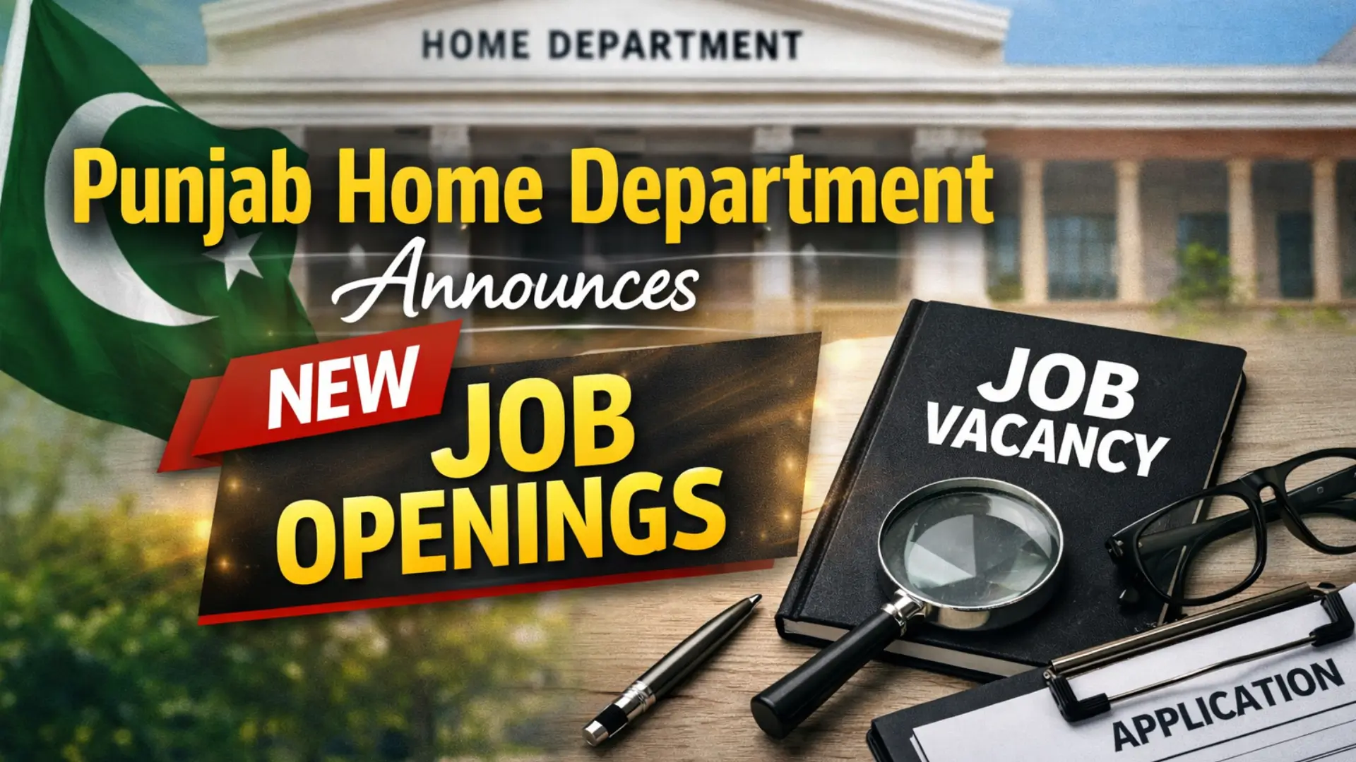 Punjab Home Department Announces New Job Openings