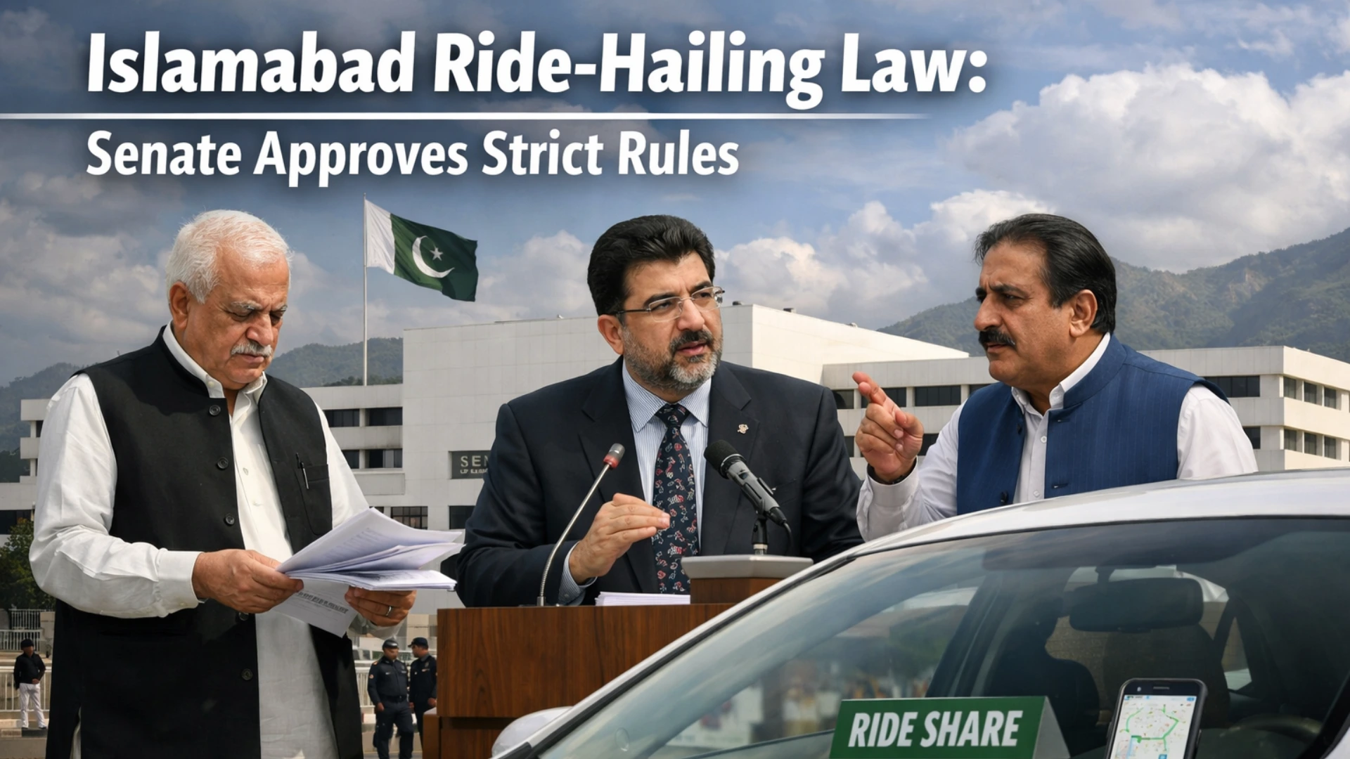 Islamabad Ride-Hailing Law: Senate Approves Strict Rules