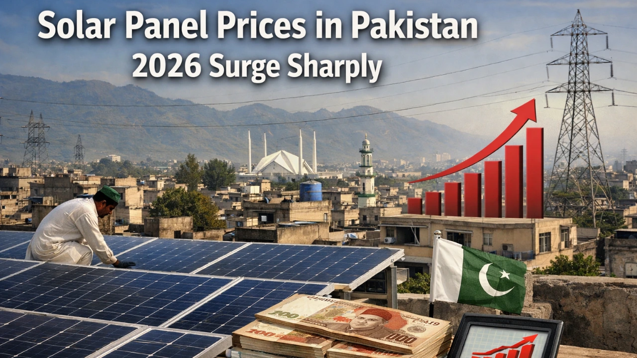 Solar Panel Prices in Pakistan 2026 Surge Sharply