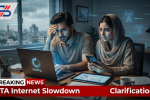 PTA Internet Slowdown January 15 Clarification for Pakistan Users