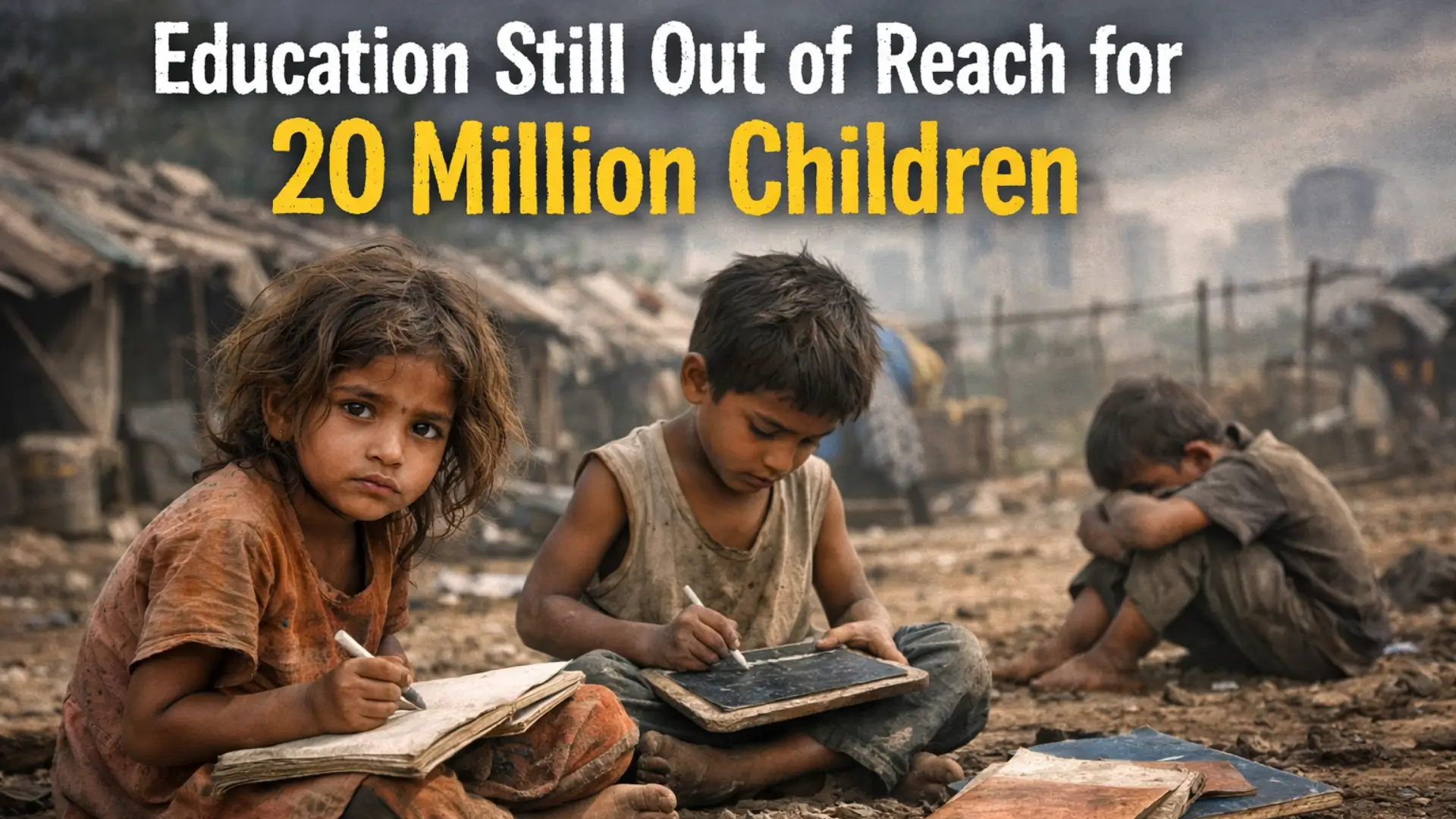 Education Still Out of Reach for 20 Million Children