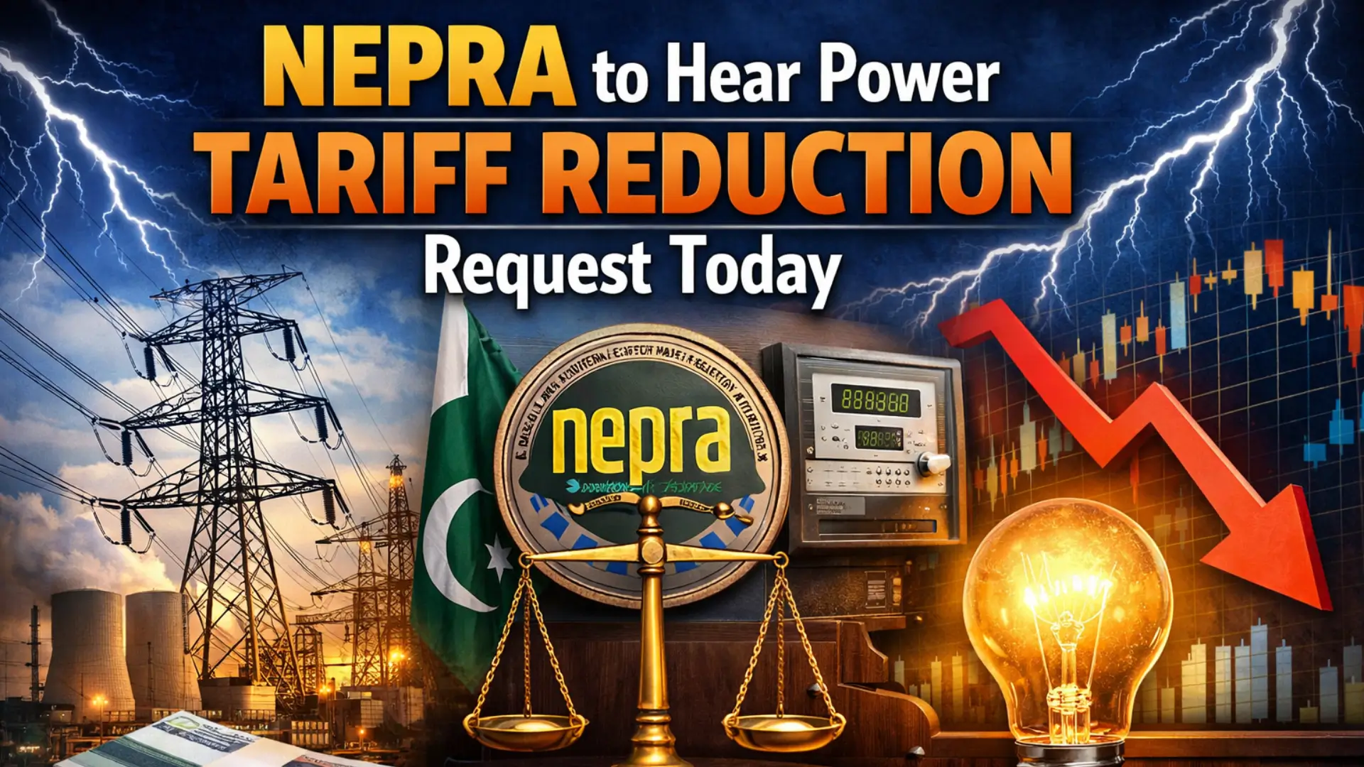 NEPRA to Hear Power Tariff Reduction Request Today