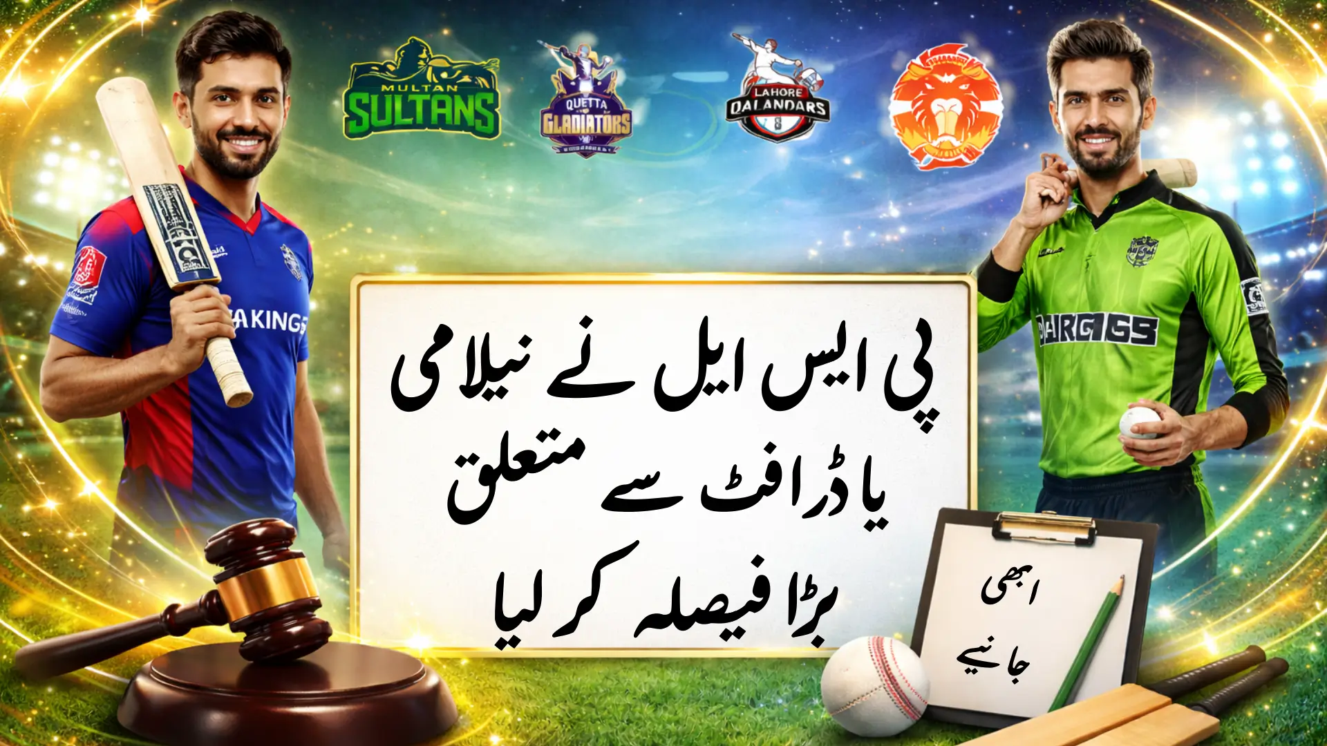 PSL Takes Final Call on Auction or Draft Format