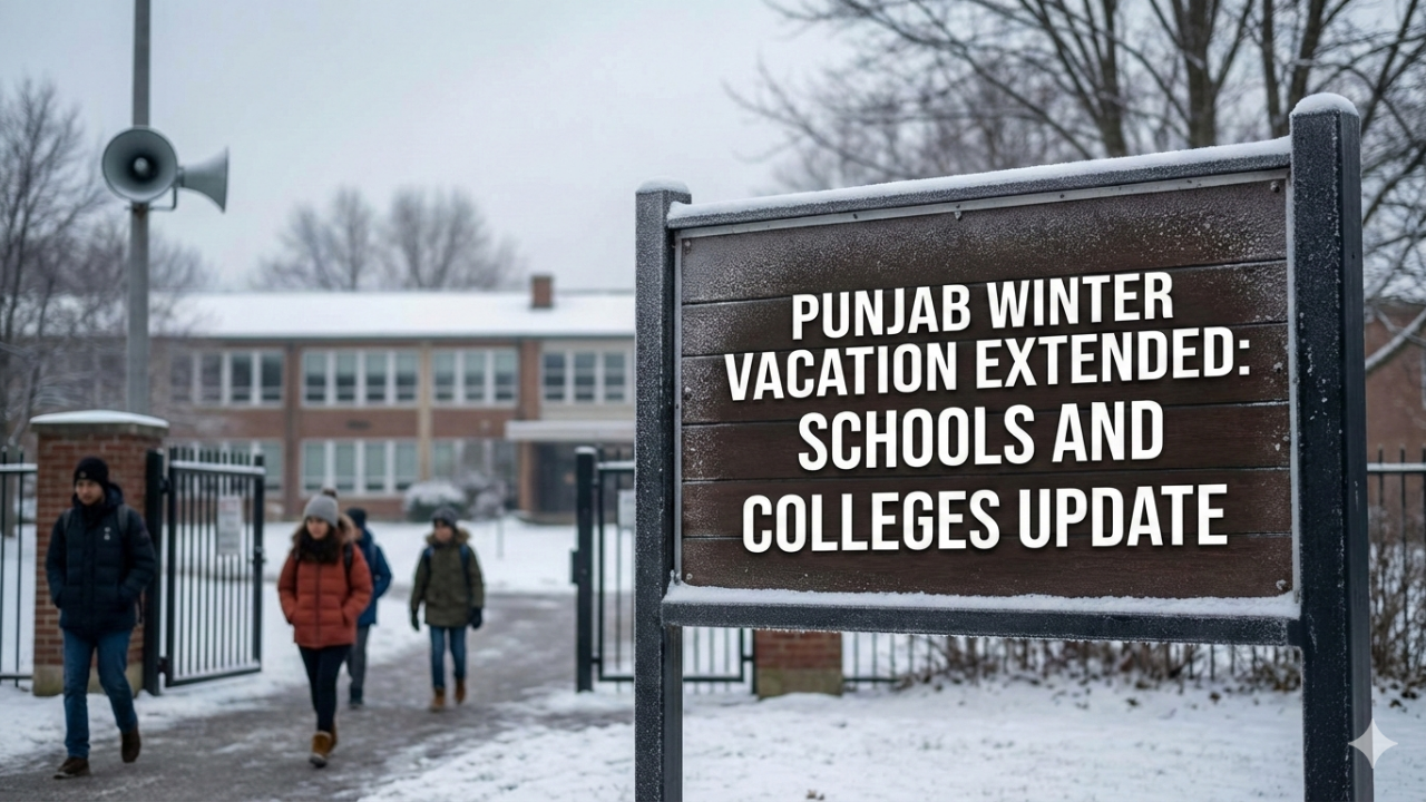 Punjab Winter Vacation Extended: Schools and Colleges Update